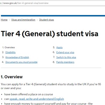 UK student visa application consultancy